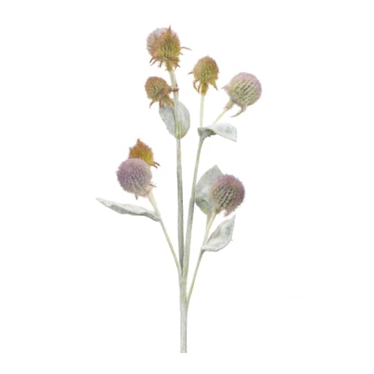 27.5" Thistle Foliage Sprays, 6ct.